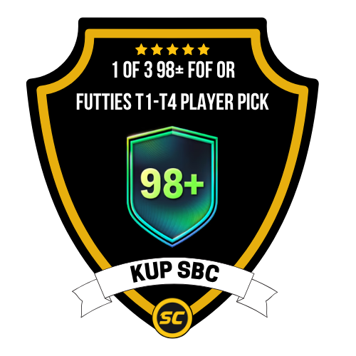 EA FC 26 SBC 1 of 3 98+ FOF or FUTTIES T1-T4 Player Pick - PC